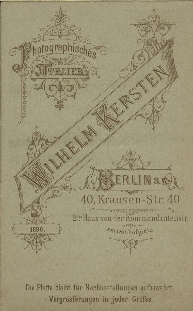 Wilhelm Kersten - Berlin