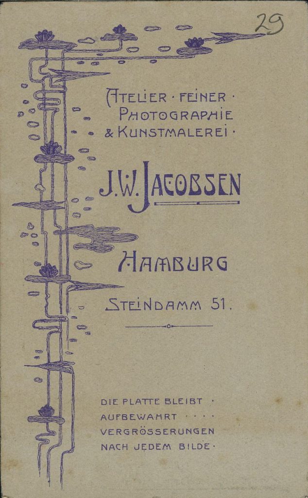 J. W. Jacobsen - Hamburg