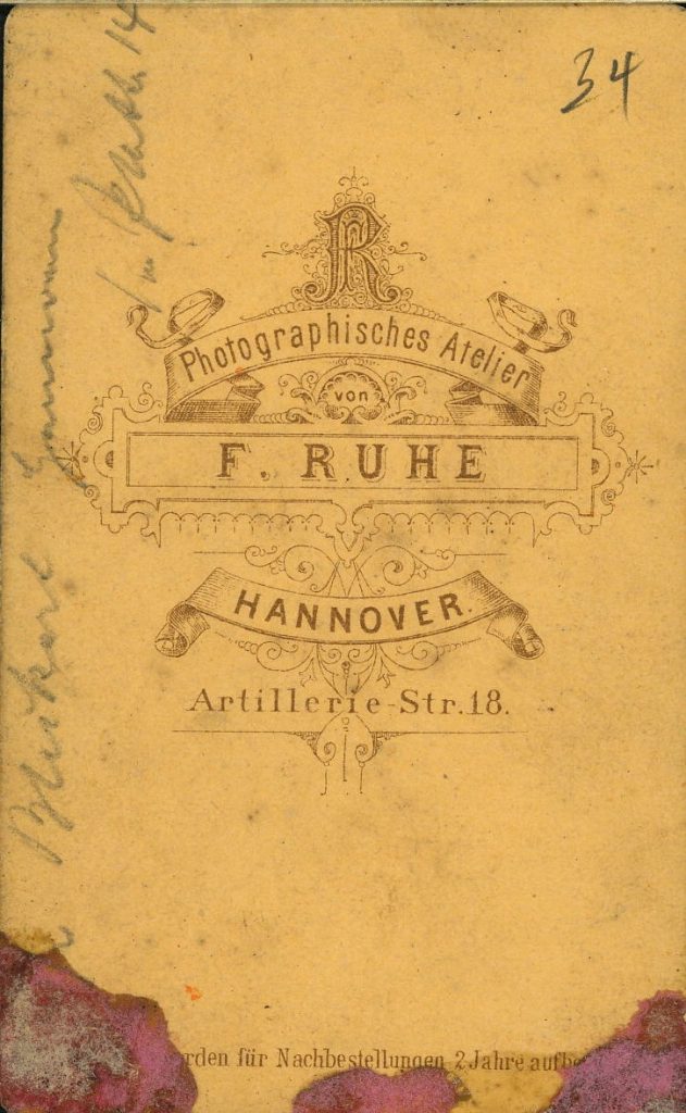 F. Ruhe - Hannover