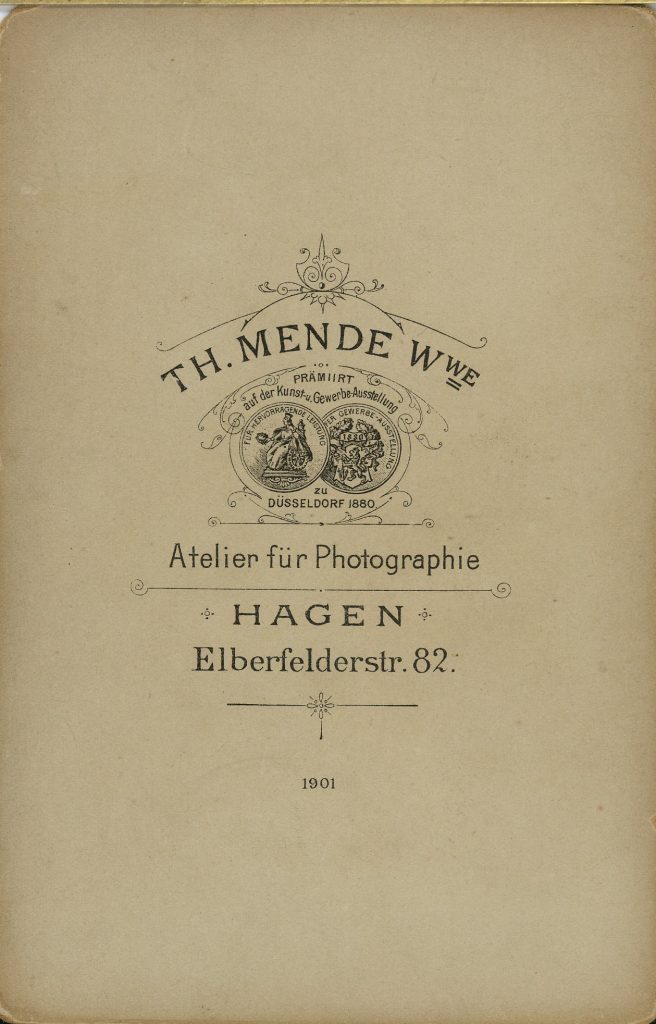 Th. Mende Wwe - Hagen i.W.