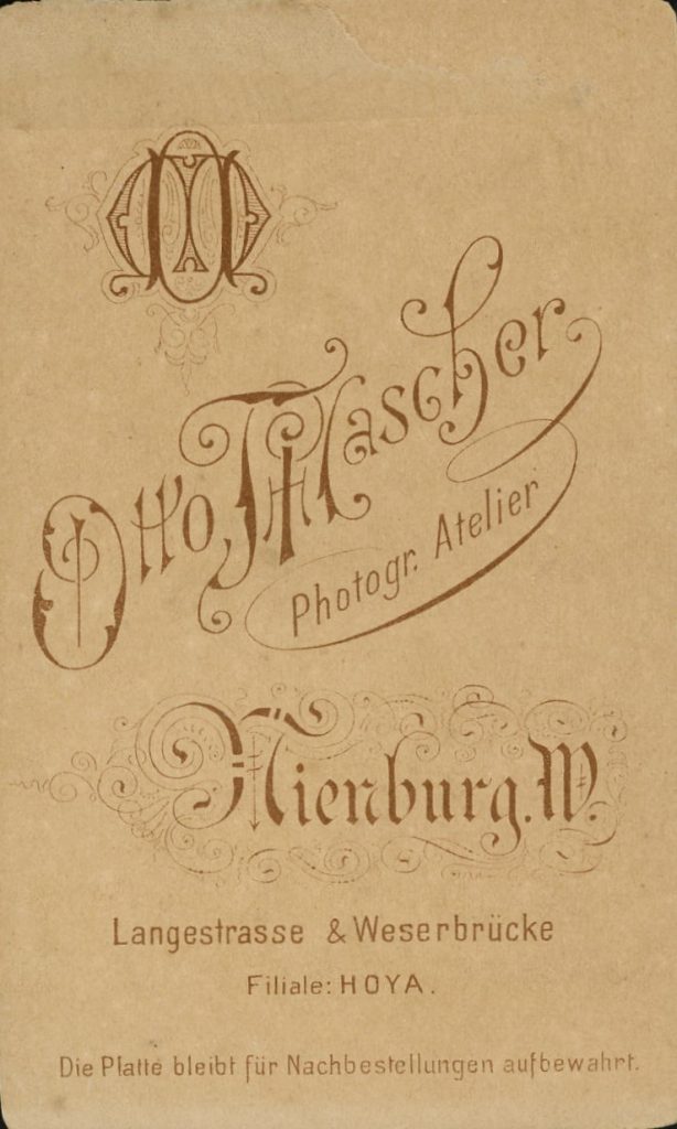 Otto Mascher - Nienburg a.W. - Hoya
