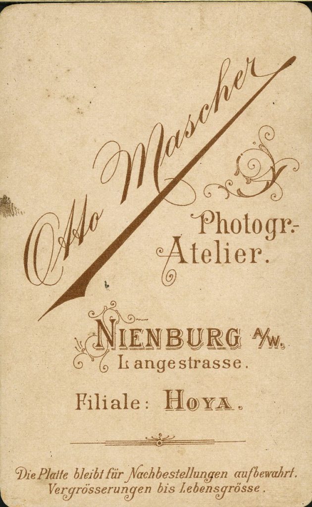 Otto Mascher - Nienburg a.W. - Hoya