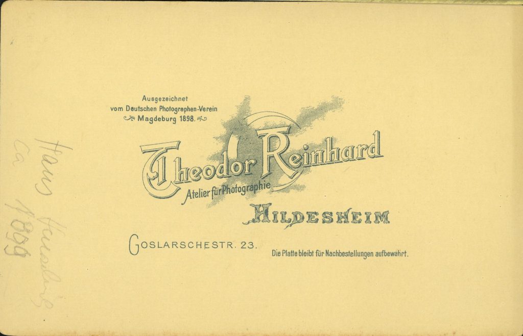 Theodor Reinhard - Hildesheim