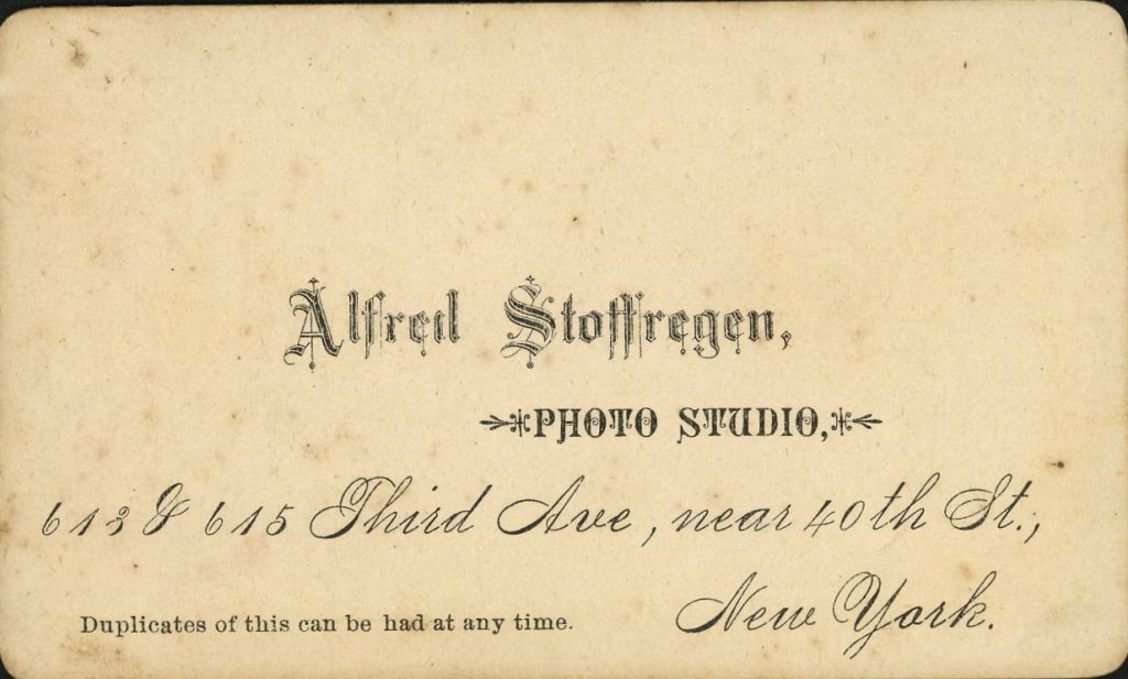 Alfred Stoffregen - New York