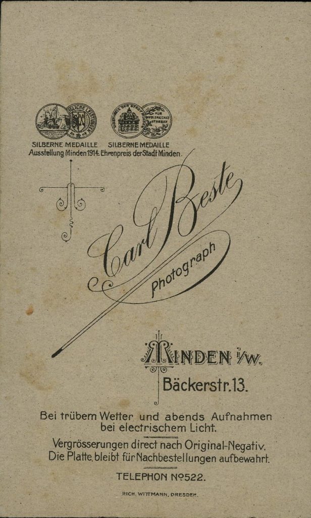 Carl Beste - Minden i.W.