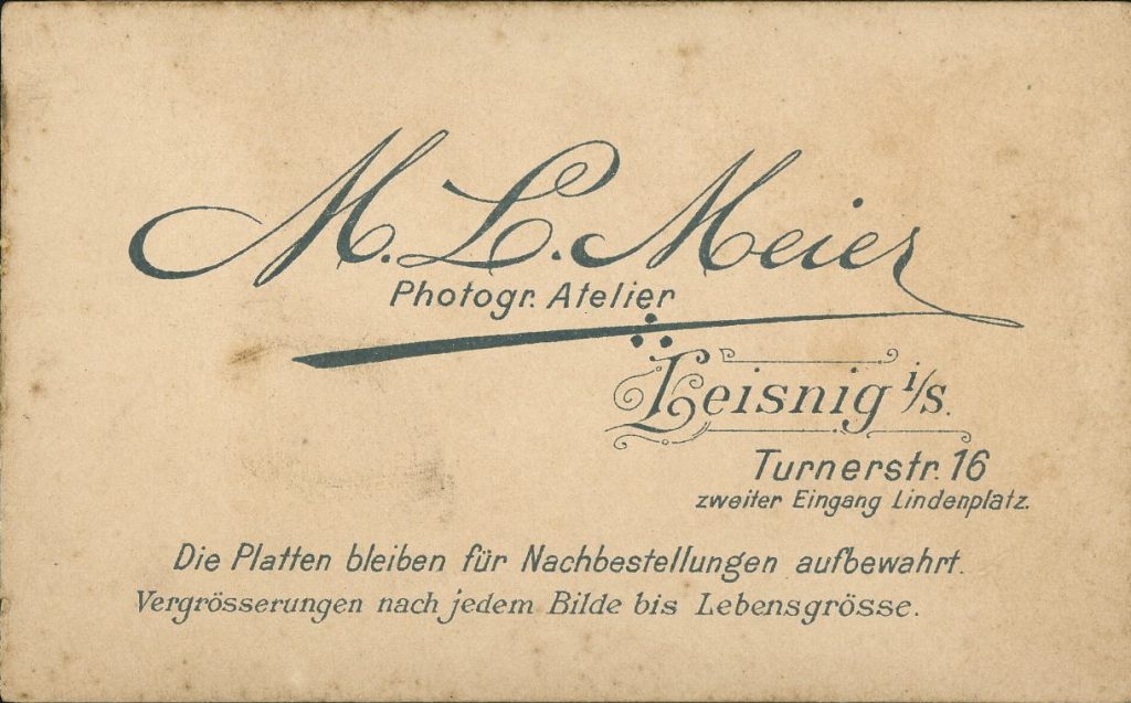 M. L. Meier - Leisnig i.S.