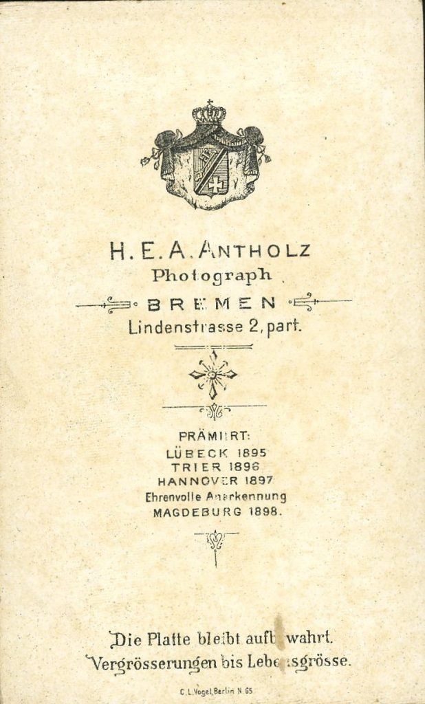 H. E. A. Antholz - Bremen