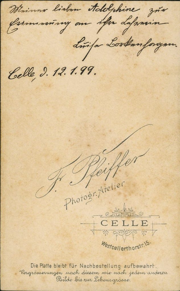 F. Pfeiffer - Celle
