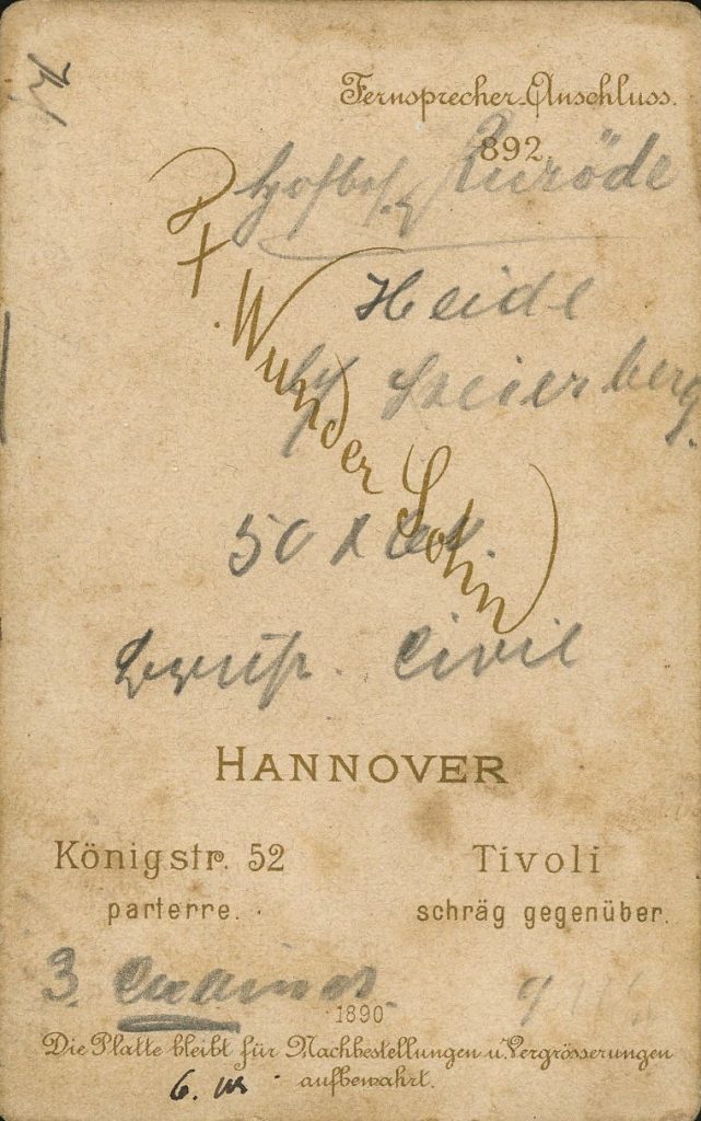 F. Wunder Sohn - Hannover