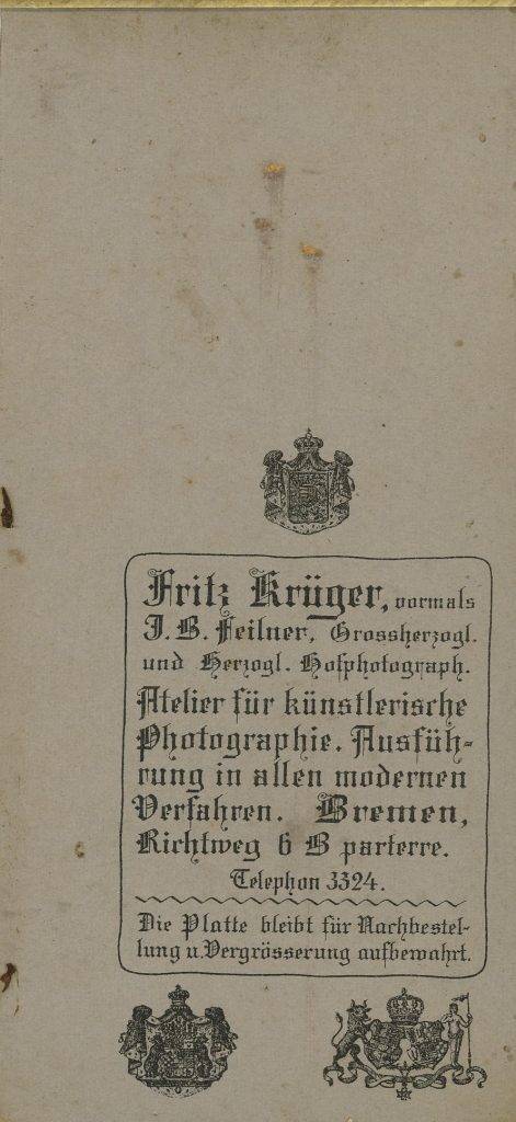 Fritz Krüger - Bremen - Jean Baptiste Feilner