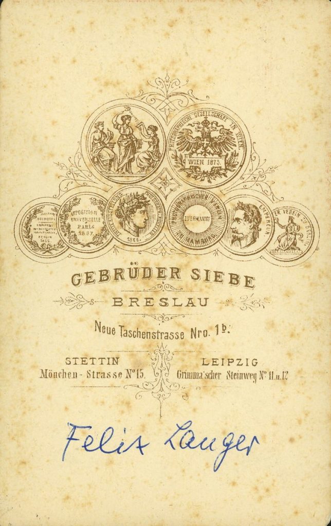 Gebrüder Siebe - Breslau - Stettin - Leipzig