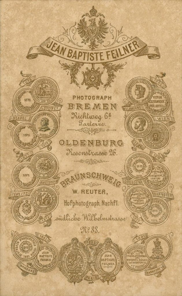 Jean Baptiste Feilner - W. Reuter - Bremen - Oldenburg - Braunschweig