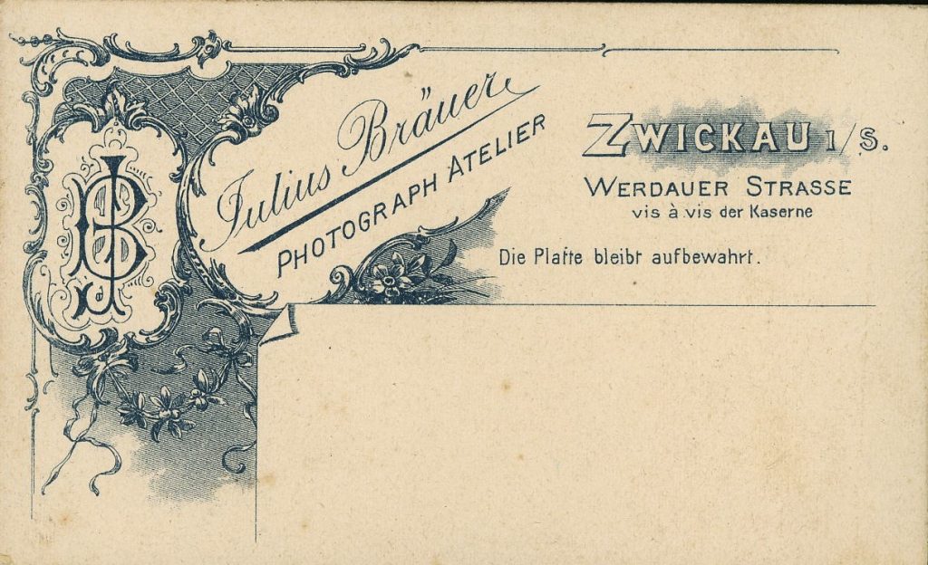 Julius Bräuer - Zwickau i.S.