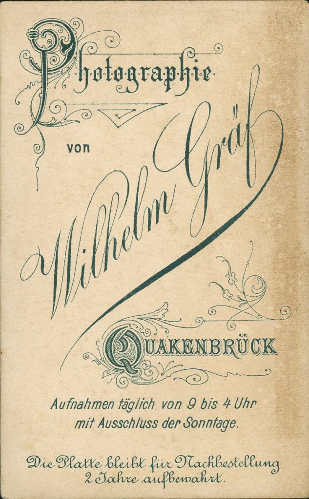 Wilhelm Gräf - Quakenbrück