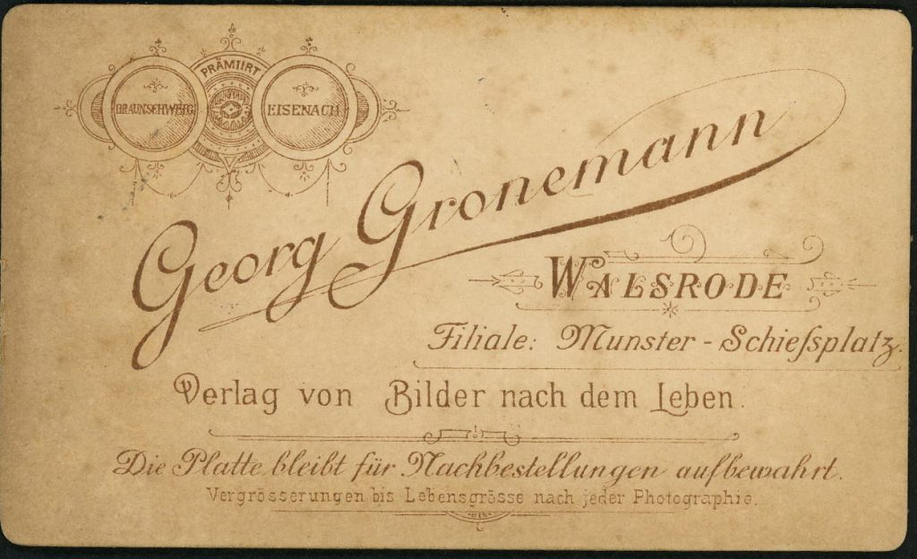 Georg Gronemann - Walsrode - Munster