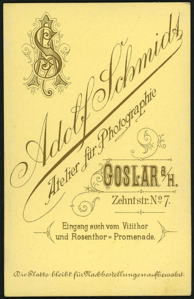 Adolf Schmidt - Goslar