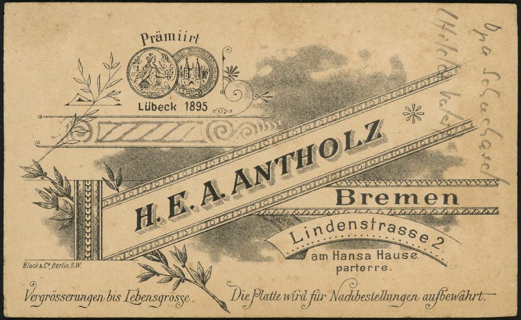H. E. A. Antholz - Bremen