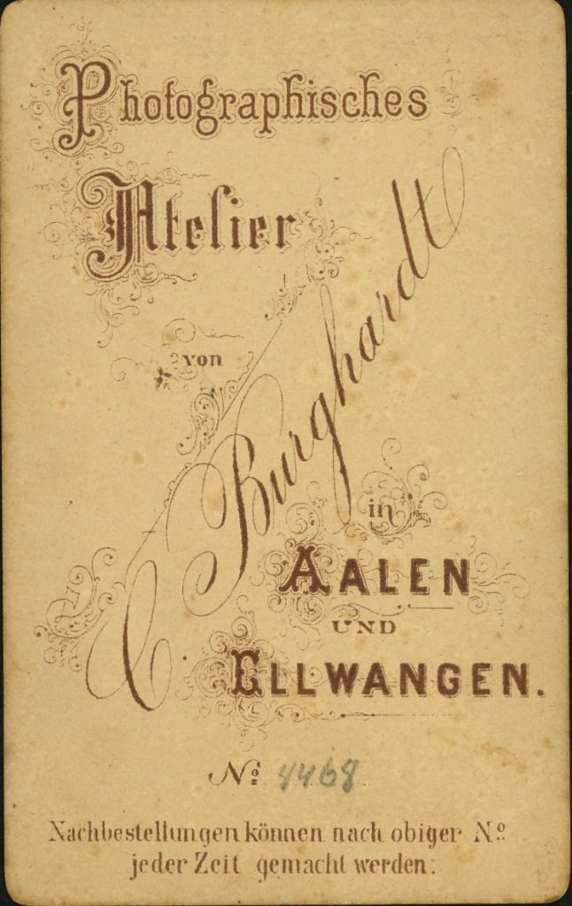 C. Burghardt, Aalen, Ellwangen