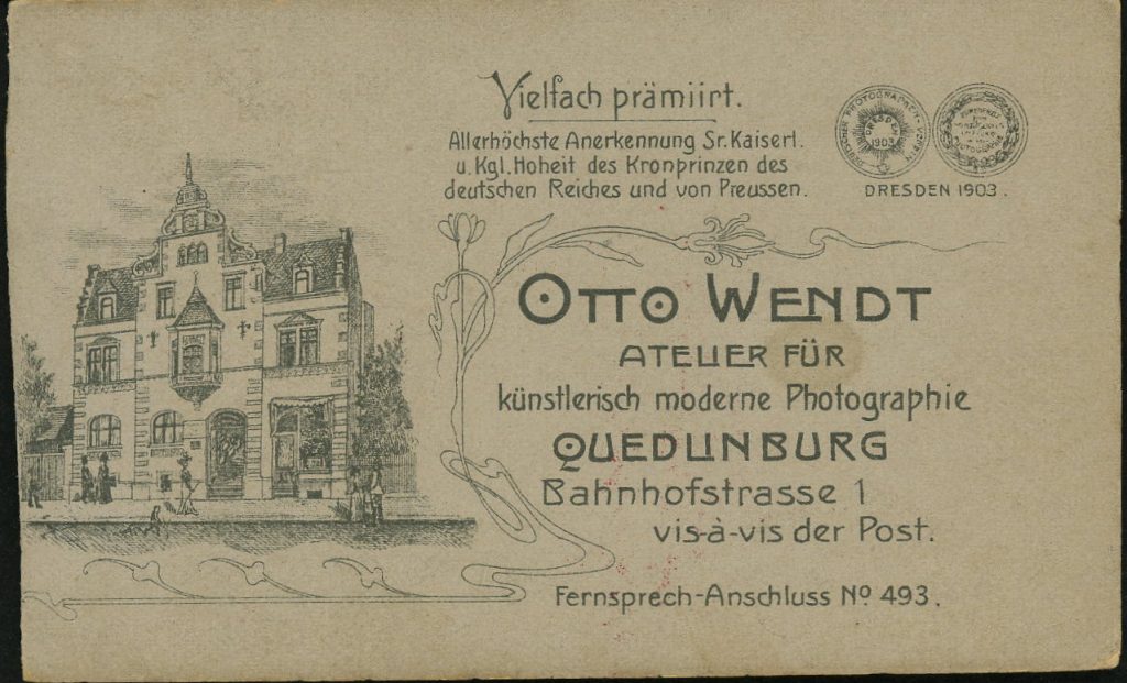 Otto Wendt, Quedlinburg