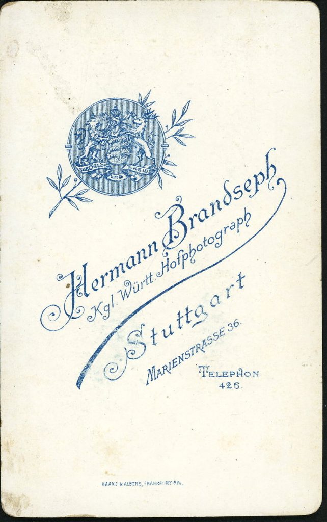 Hermann Brandseph, Stuttgart