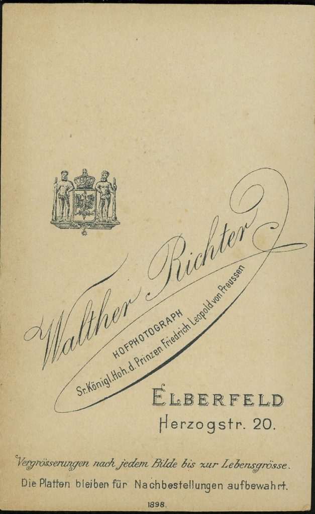 Walther Richter, Elberfeld