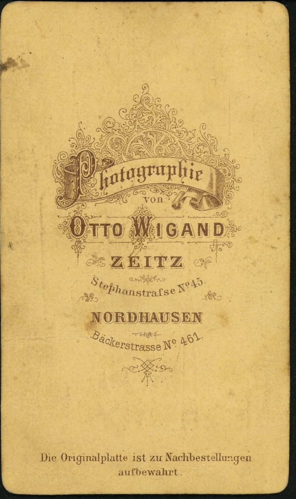 Otto Wigand, Zeitz, Nordhausen