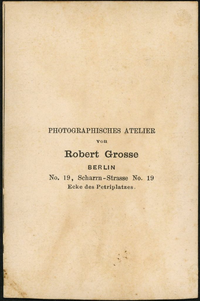 Robert Grosse, Berlin