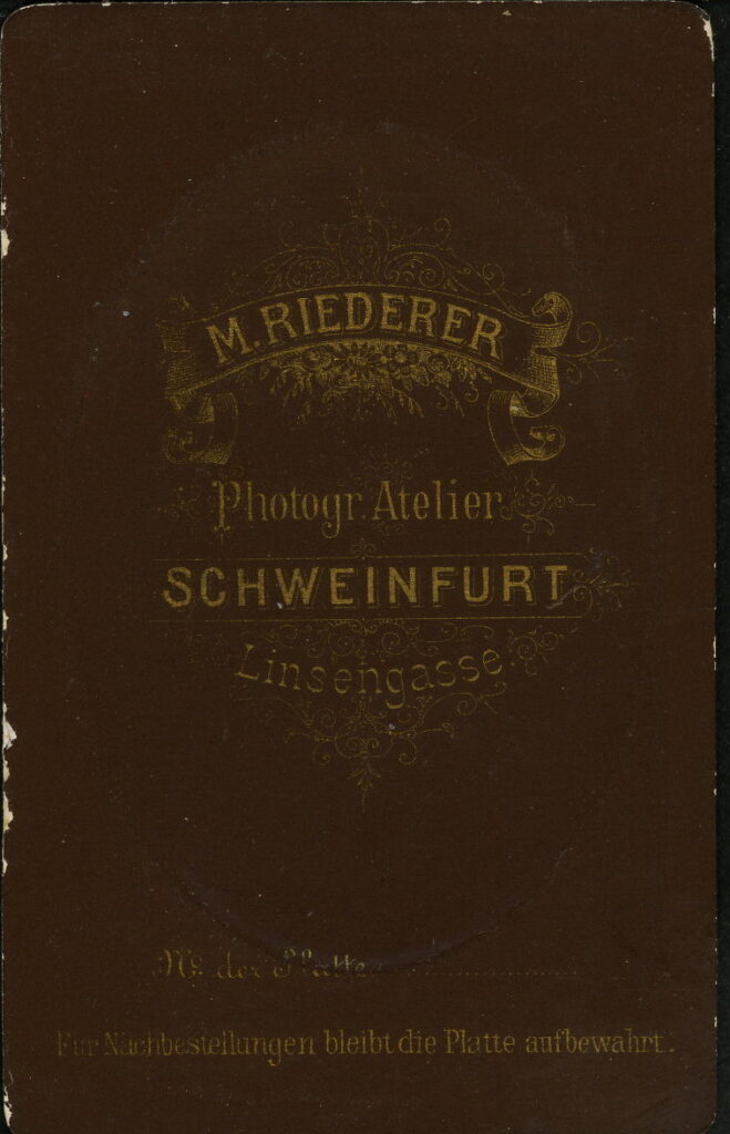 M. Riederer
Linsengasse, Schweinfurt