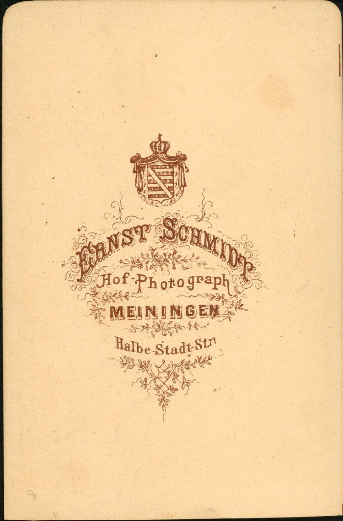 Ernst Schmidt
Halbe-Stadt-Straße, Meiningen