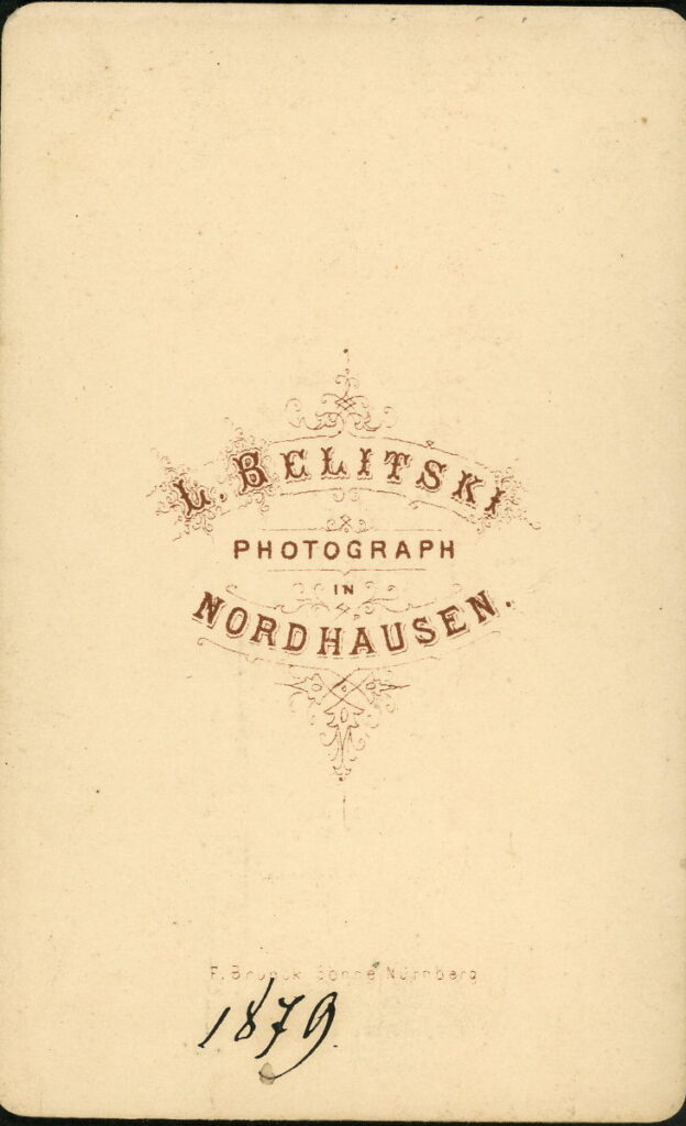 L. Belitski
Nordhausen
1879