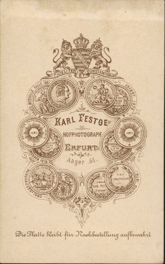 Karl Festge
Anger 51, Erfurt