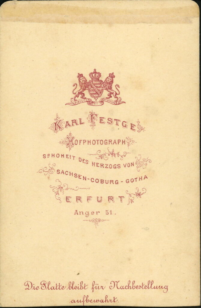 Karl Festge
Anger 51, Erfurt