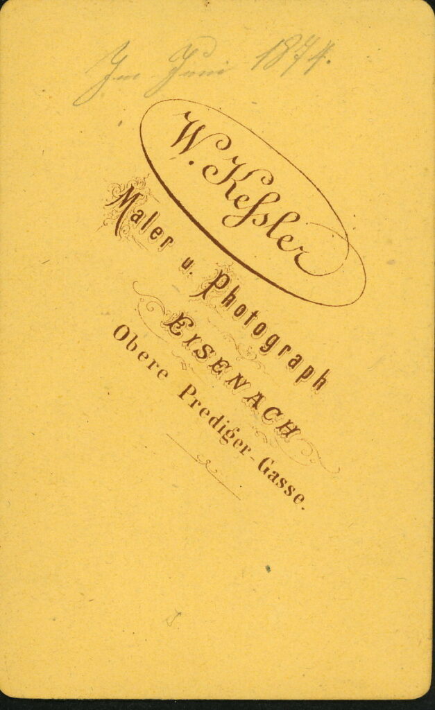 W. Keßler
Obere-Prediger-Gasse, Eisenach