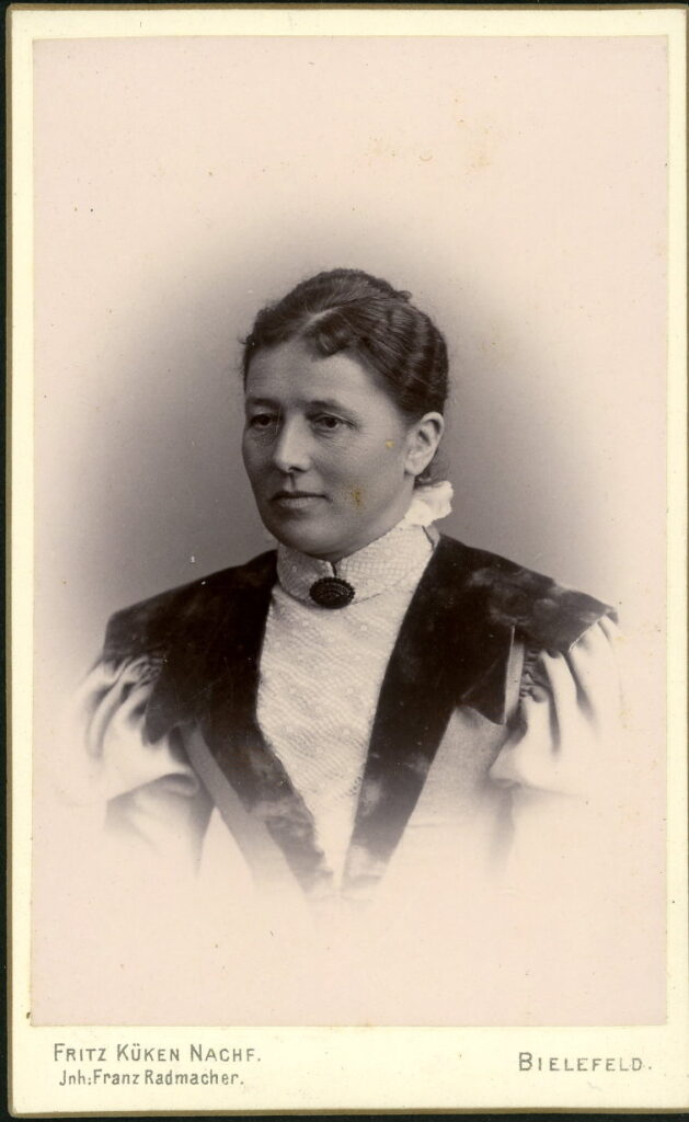 Fritz Küken nacf
Franz Radmacher
Bielefeld
1897