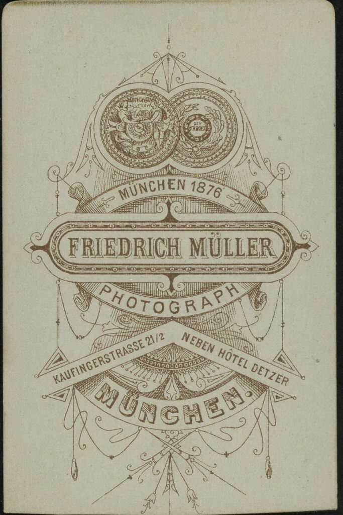 Friedrich Müller
Kaufingerstraße 21/2, München