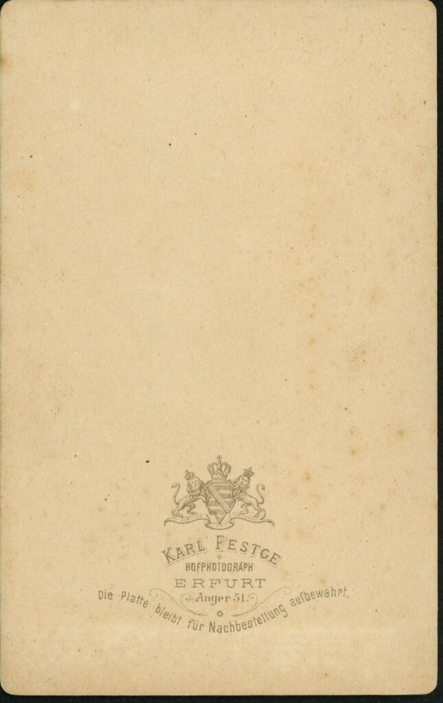 Karl Festge
Anger 51, Erfurt