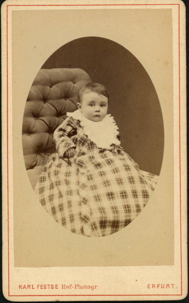 Karl Festge
Anger 51, Erfurt
1879