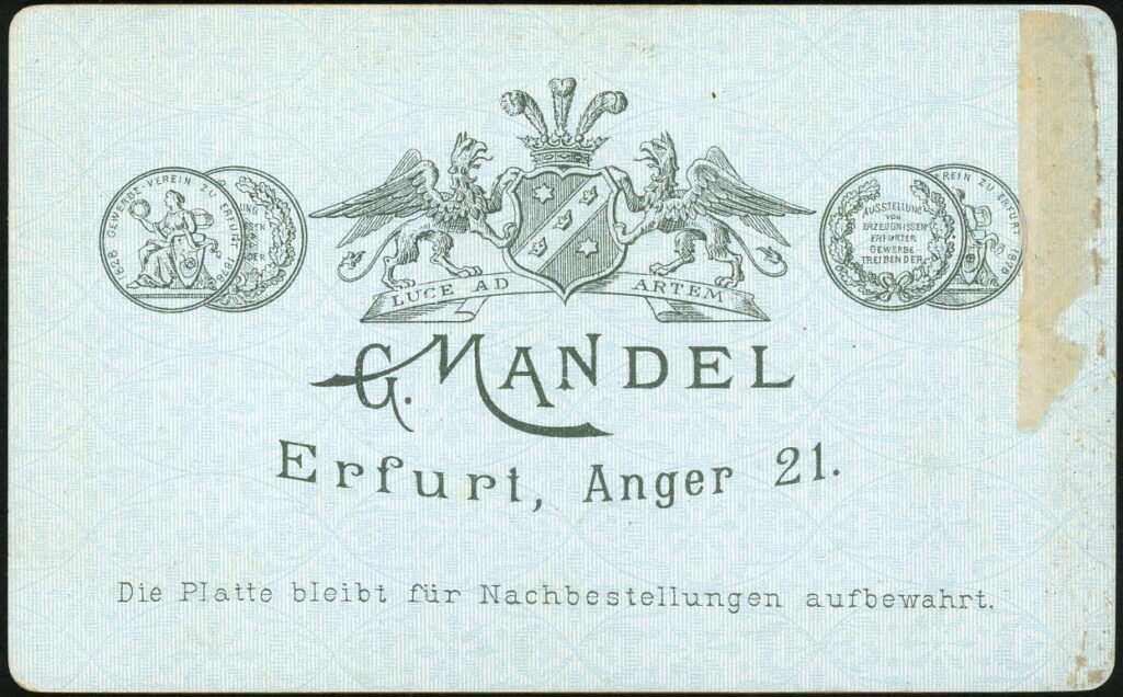 G. Mandel
Anger 21, Erfurt