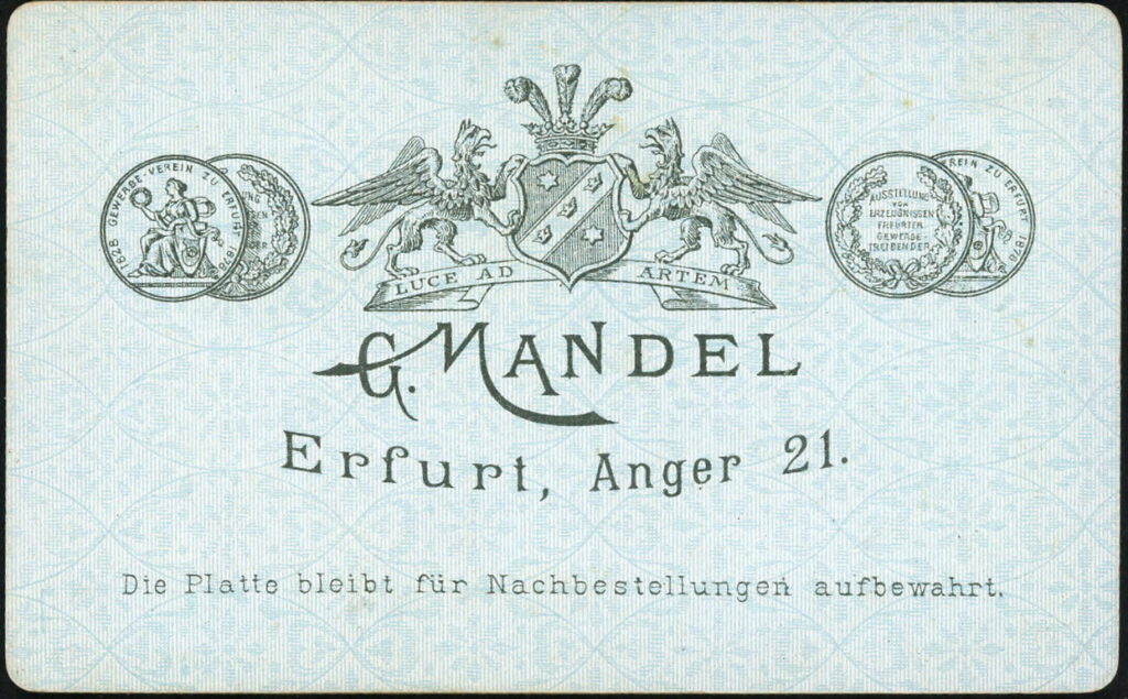 G. Mandel
Anger 21, Erfurt