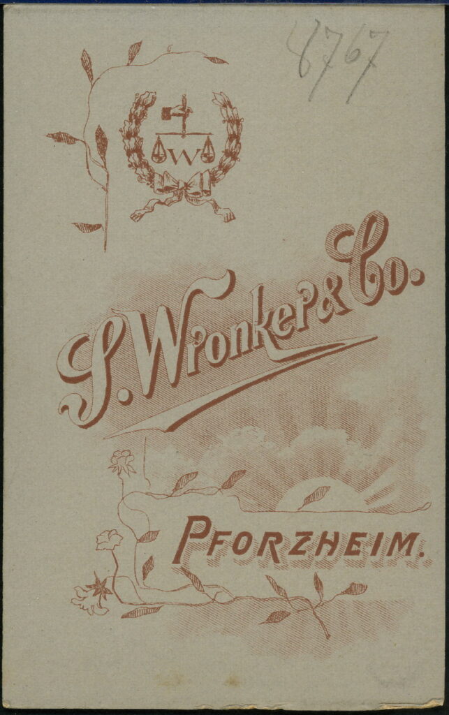 S. Wronker
Pforzheim