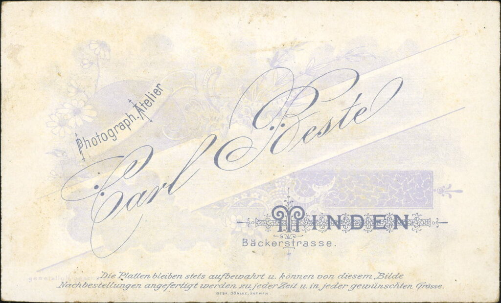 Carl Beste Bäckerstraße, Minden