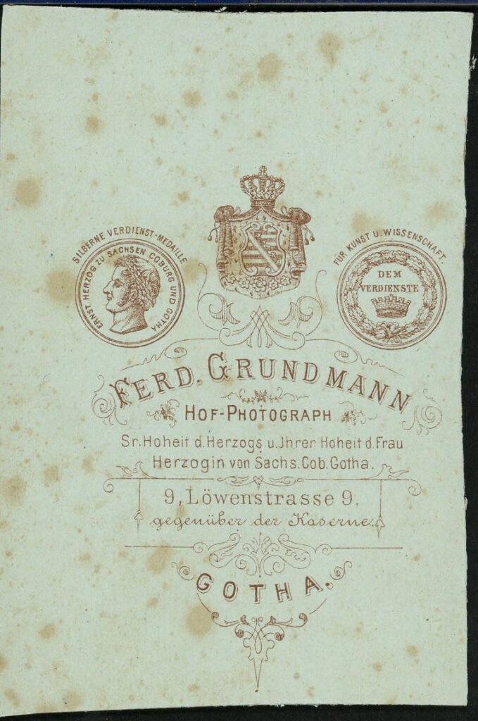 Ferd. Grundmann Löwenstraße 9, Gotha