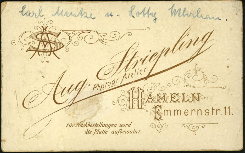 Aug. Striepling Emmernstraße 11, Hameln