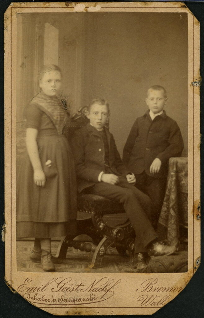 Emil Geist
v.Szozepanski
Wall 32, Bremen