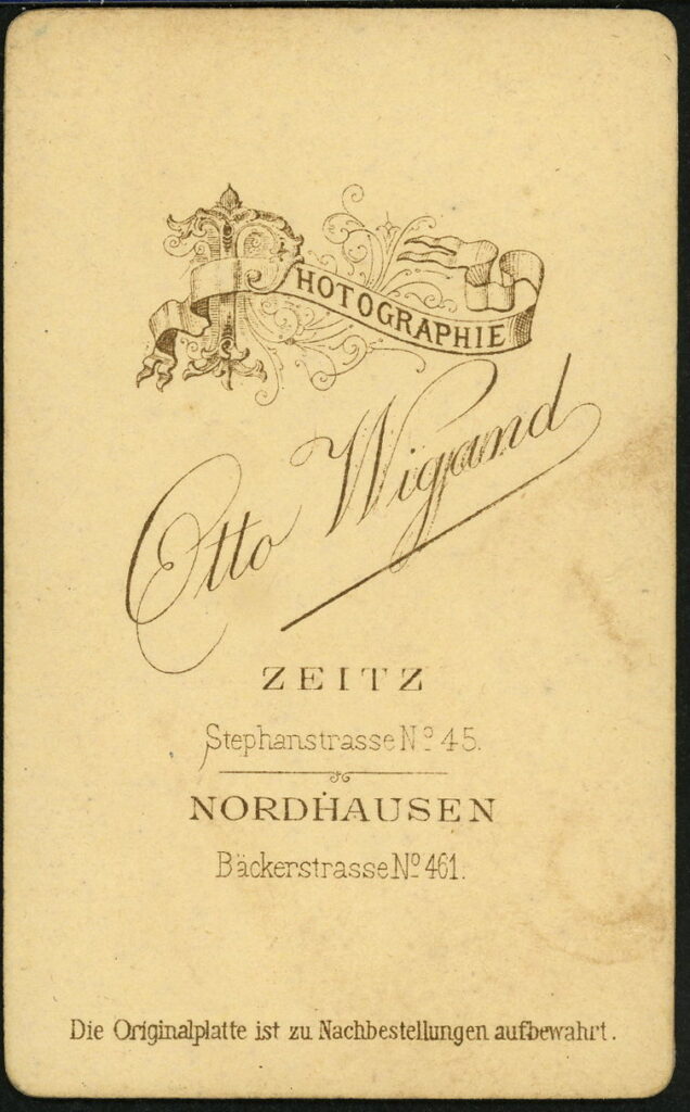 Otto Wigand Stephanstraße 45, Zeitz Bäckerstraße 461, Nordhausen