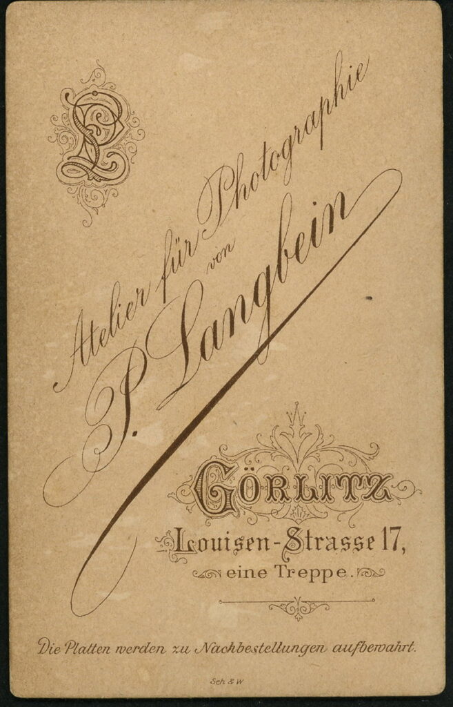 P. Langbein Louisen-Straße 17, Görlitz