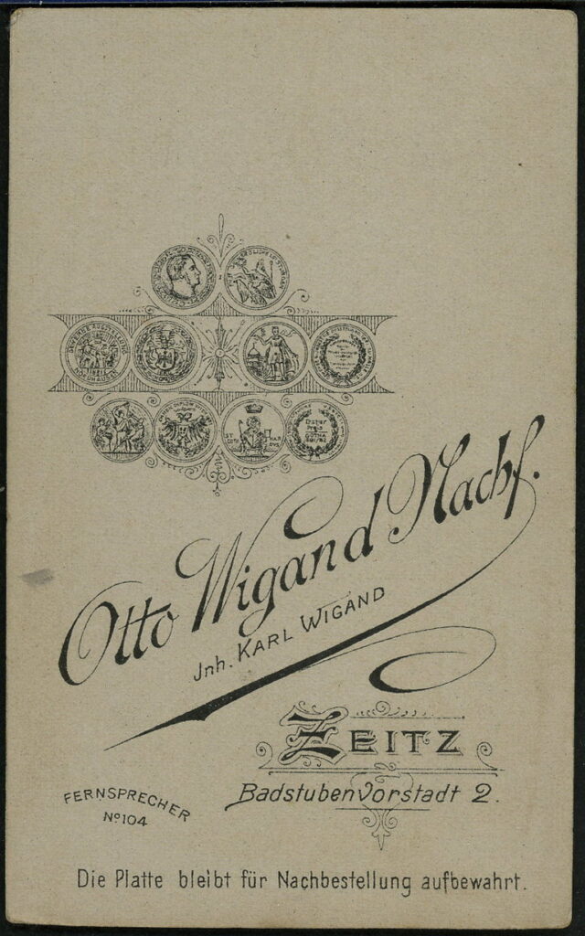 Otto Wigand Karl Wigand Badstubenvorstadt 2, Zeitz