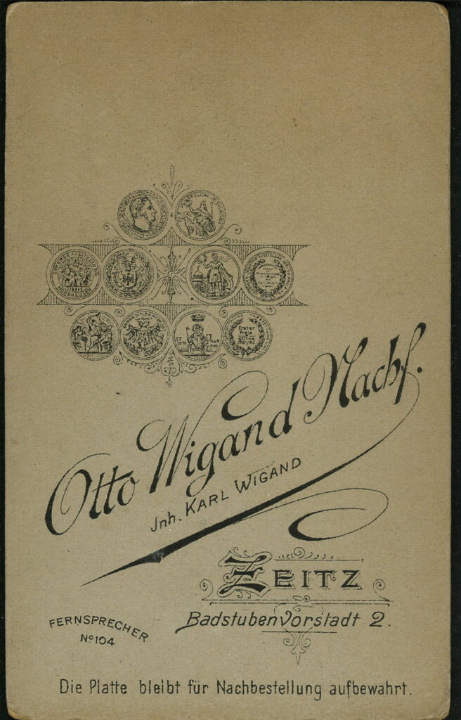 Otto Wigand Karl Wigand Badstubenvorstadt 2, Zeitz