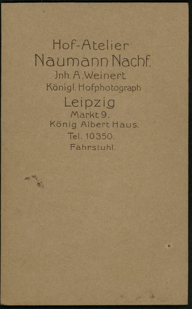 Naumann nachf. A. Weinert Markt 9, Leipzig
