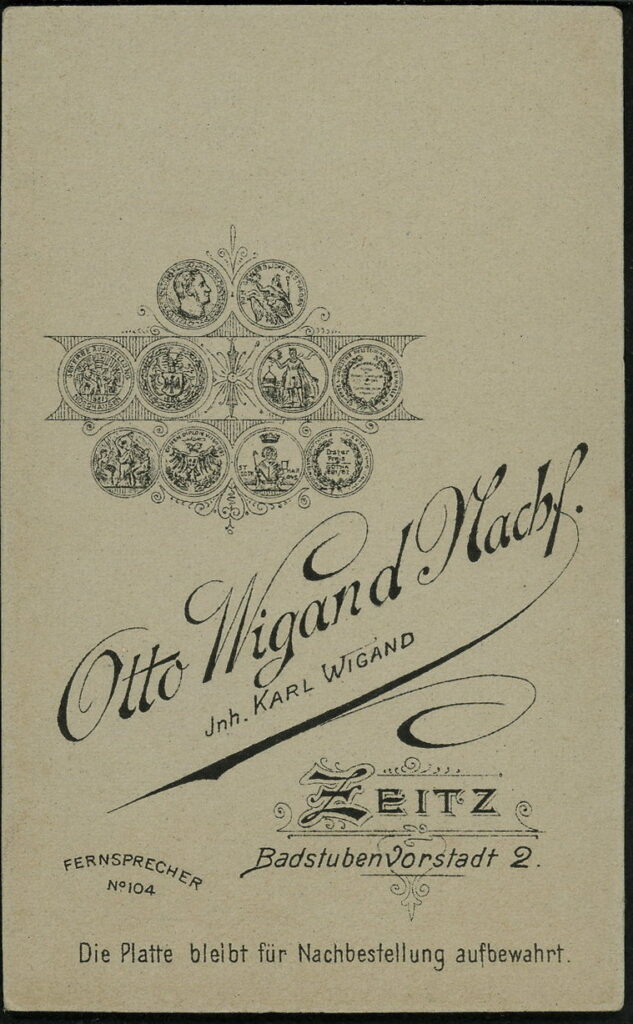 Otto Wigand Karl Wigand Badstubenvorstadt 2, Zeitz